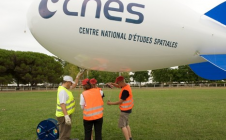 Ballon CNES pour le largage des Cansat
